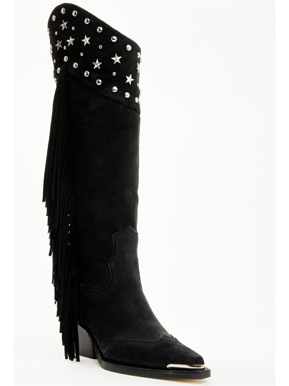 Wonderwest Gloria Embellished Fringe Tall Boots